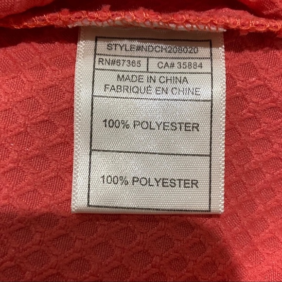 NWT Cupcakes & Cashmere Coral Ruffle One Shoulder - Picture 5 of 5